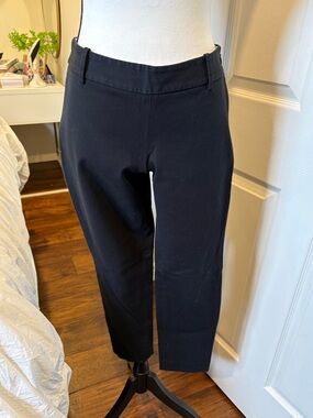 Babaton Aritzia Black Slim Ankle Pants Size 6 Stretch Work Trousers